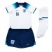England Mason Mount #19 Replika Babykläder Hemma matchkläder barn VM 2022 Korta ärmar (+ Korta byxor)